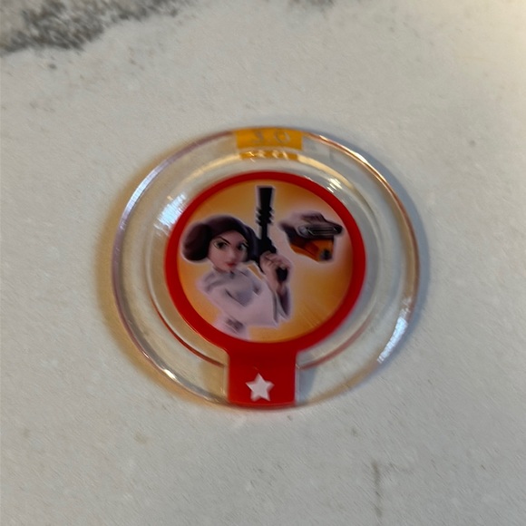 Disney Infinity 3.0 Power Discs Princess Leia - Picture 1 of 2
